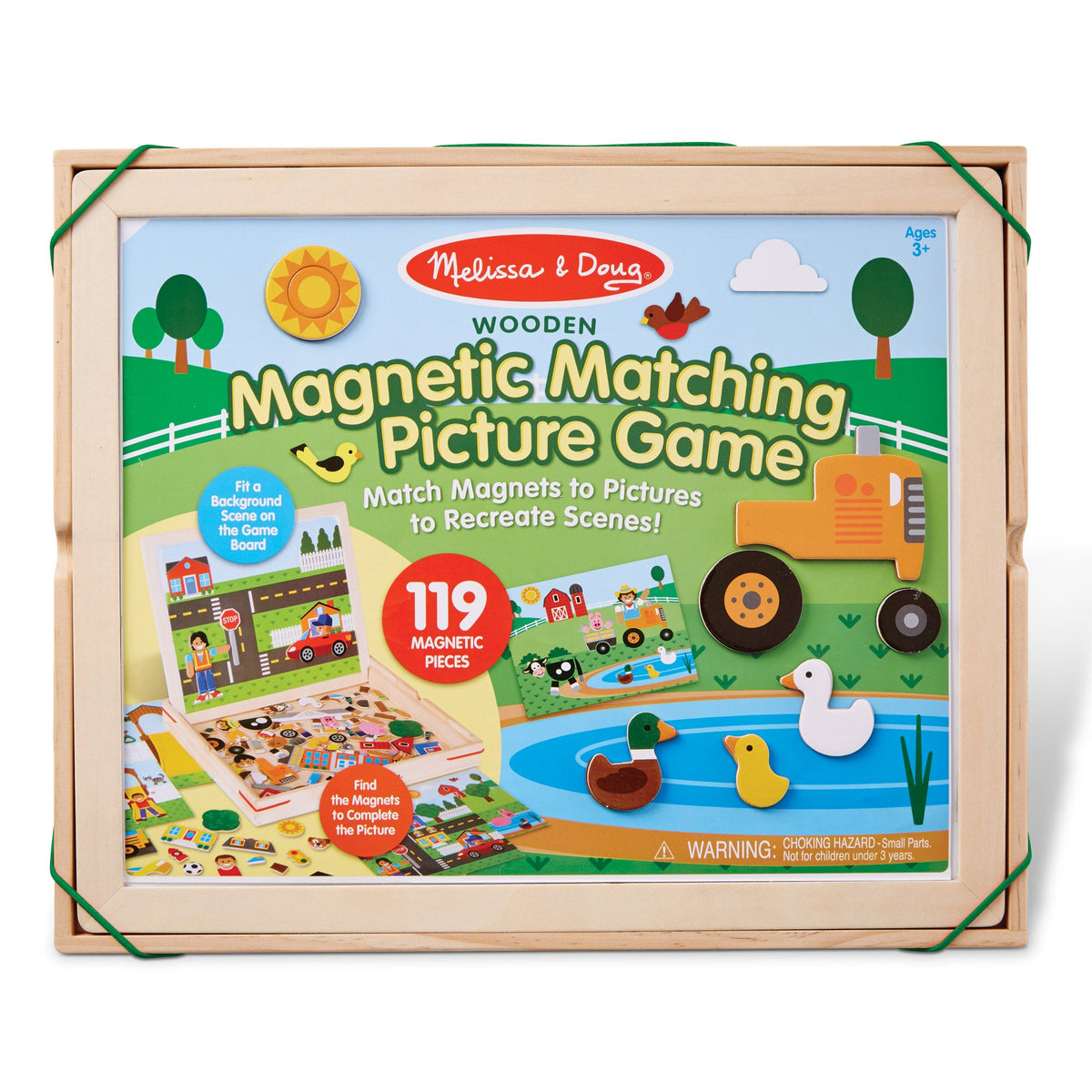 Magnetic Matching Picture Game