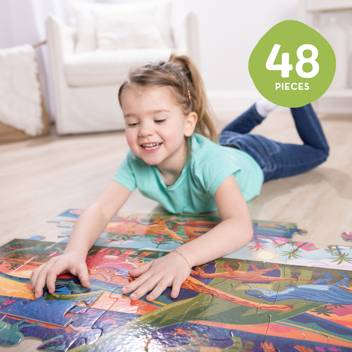 Dinosaur Floor Puzzle - 48 Pieces