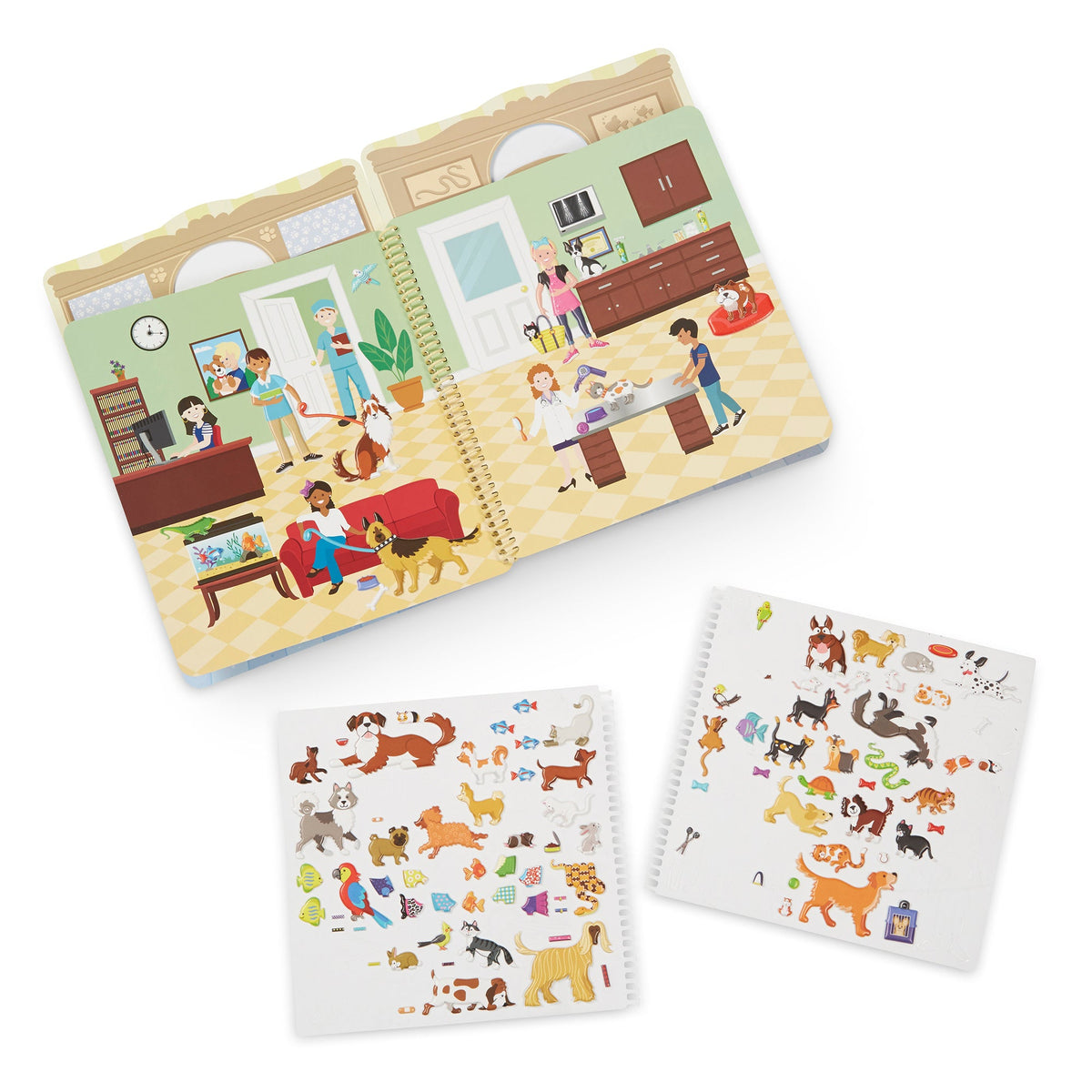 Puffy Sticker Activity Book - Pet Place