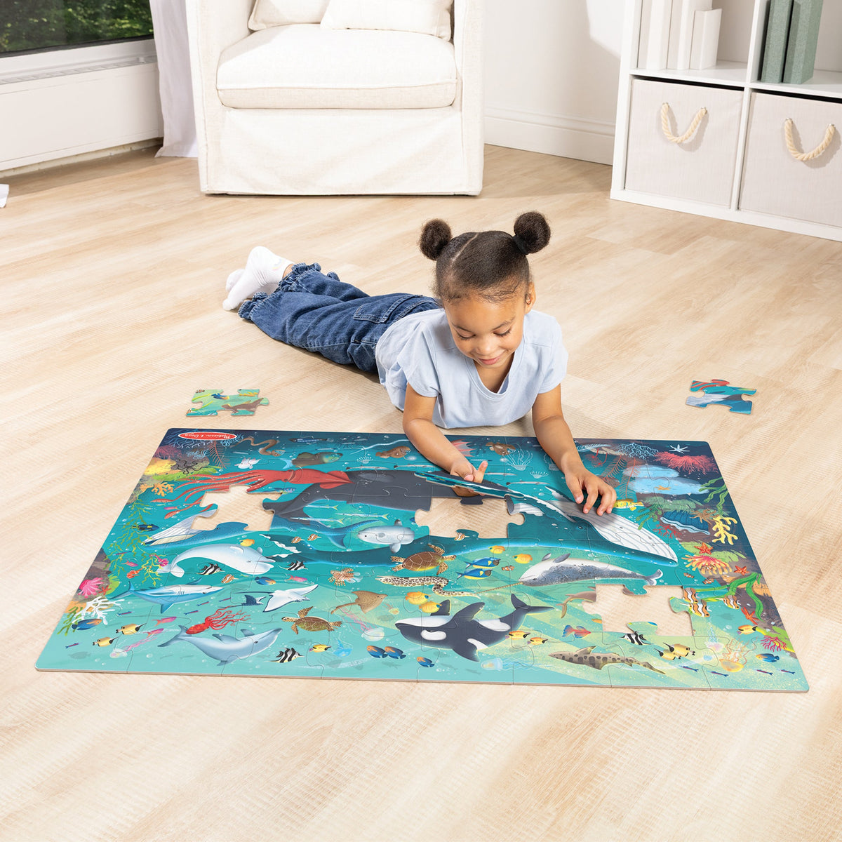 Underwater Floor Puzzle - 48 Pieces