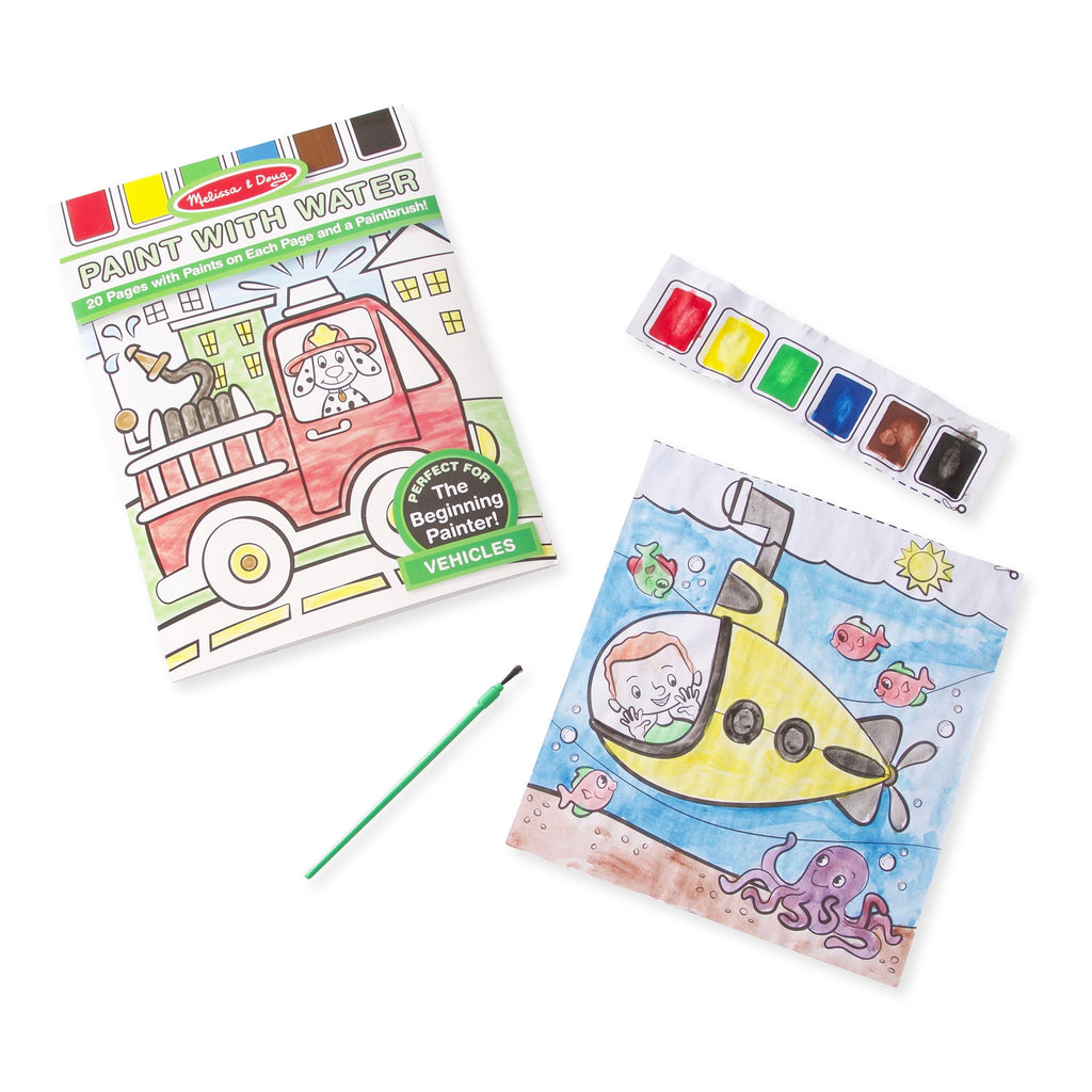 Paint With Water - Vehicles