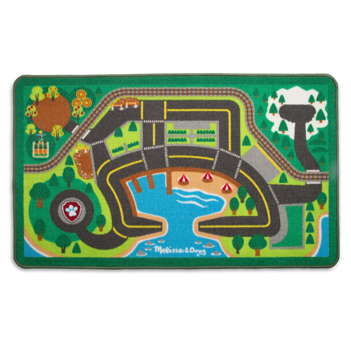 PAW Patrol Activity Rug - Adventure Bay