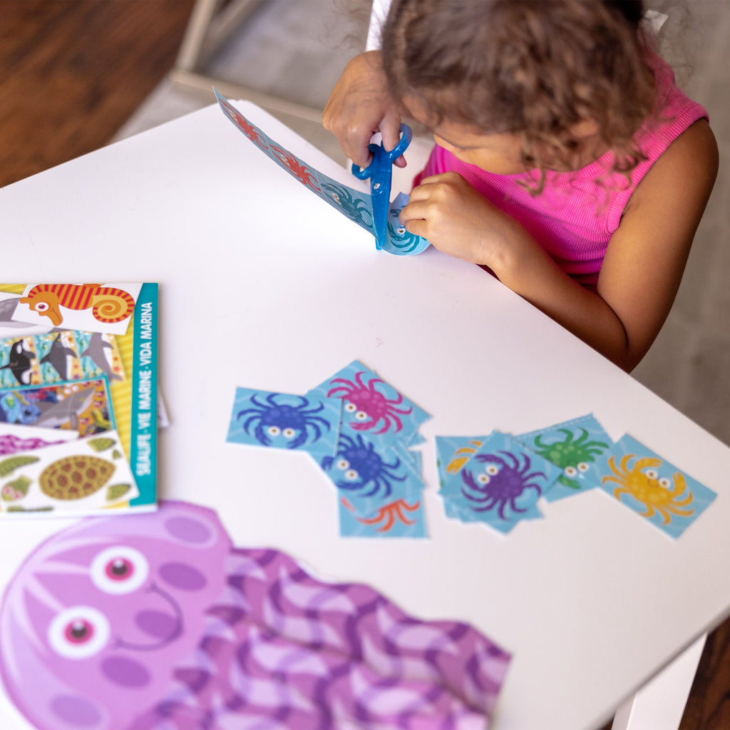 Sea Life Scissor Skills Activity Pad