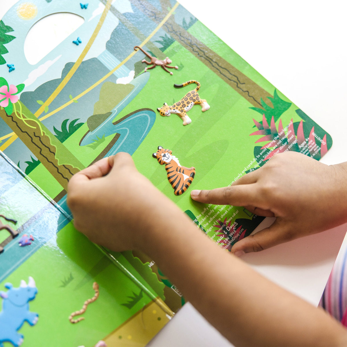 Puffy Sticker Play Set - Safari
