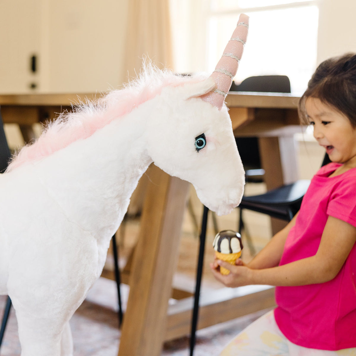 Unicorn Lifelike Plush Stuffed Animal