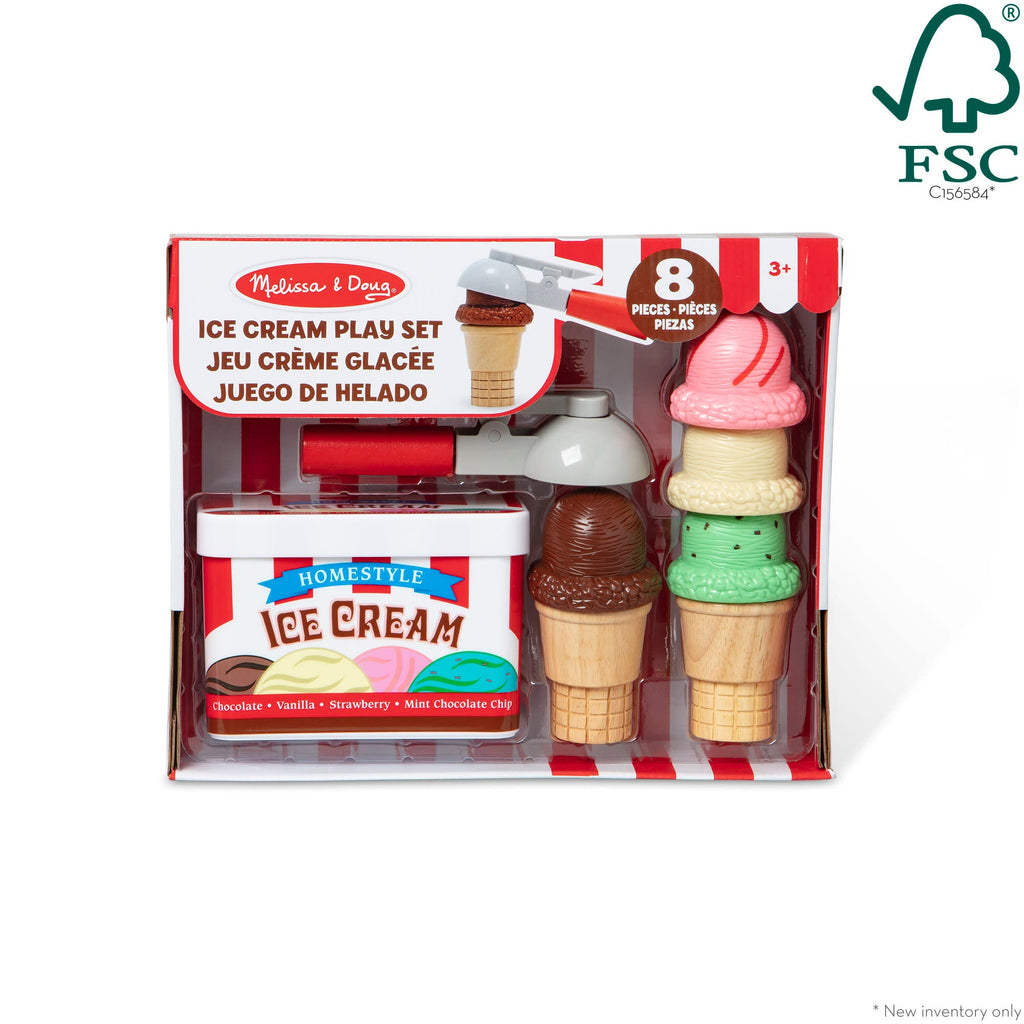 Scoop & Stack Ice Cream Cone Magnetic Play Set