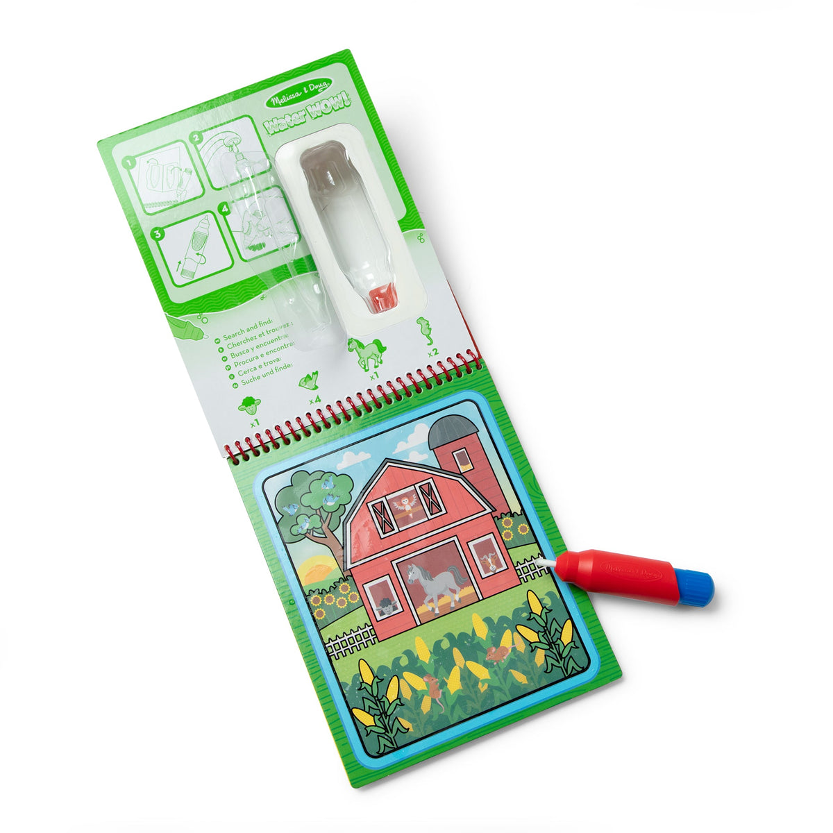 On the Go Water WOW! Color Reveal Pad - Farm
