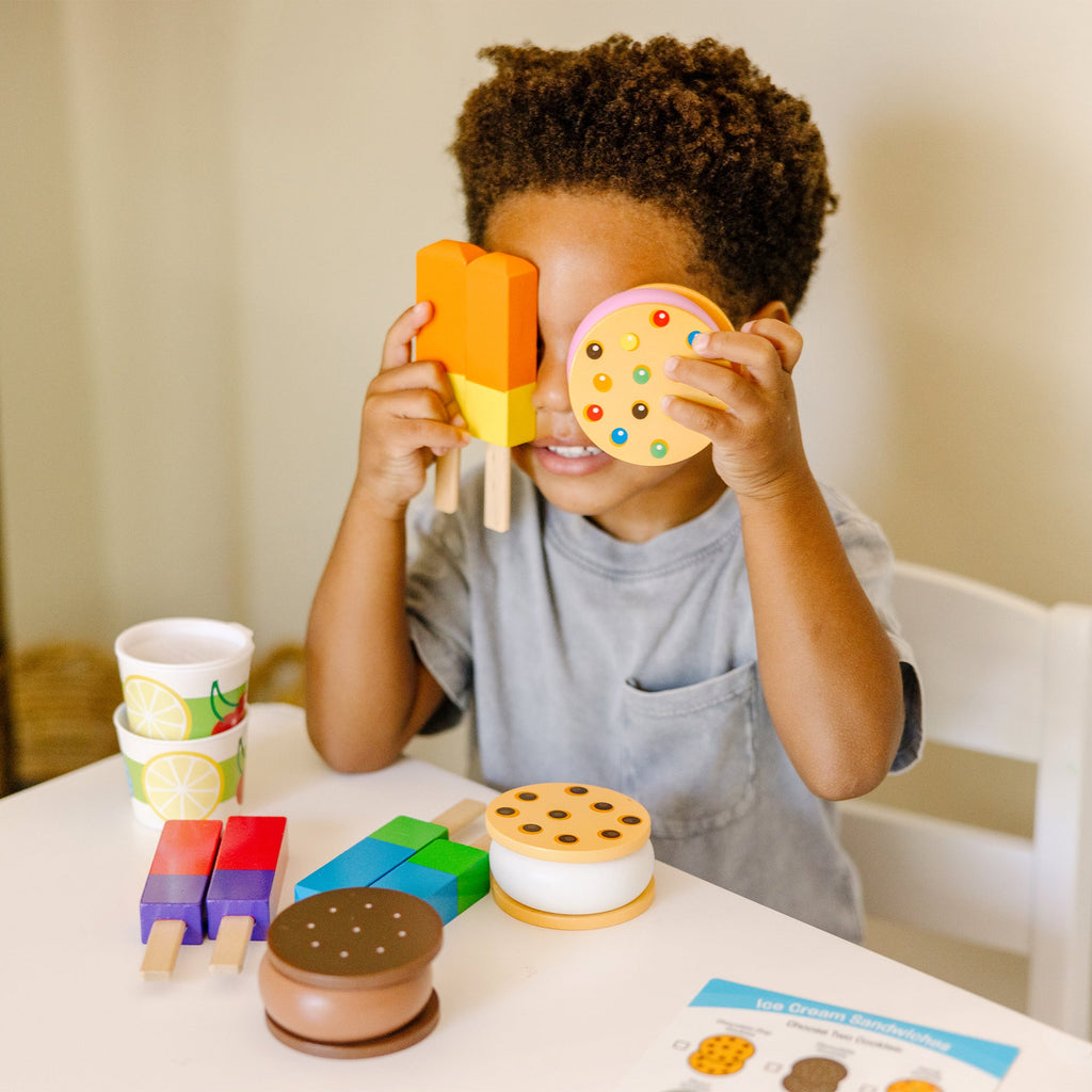 Wooden Frozen Treats Play Set