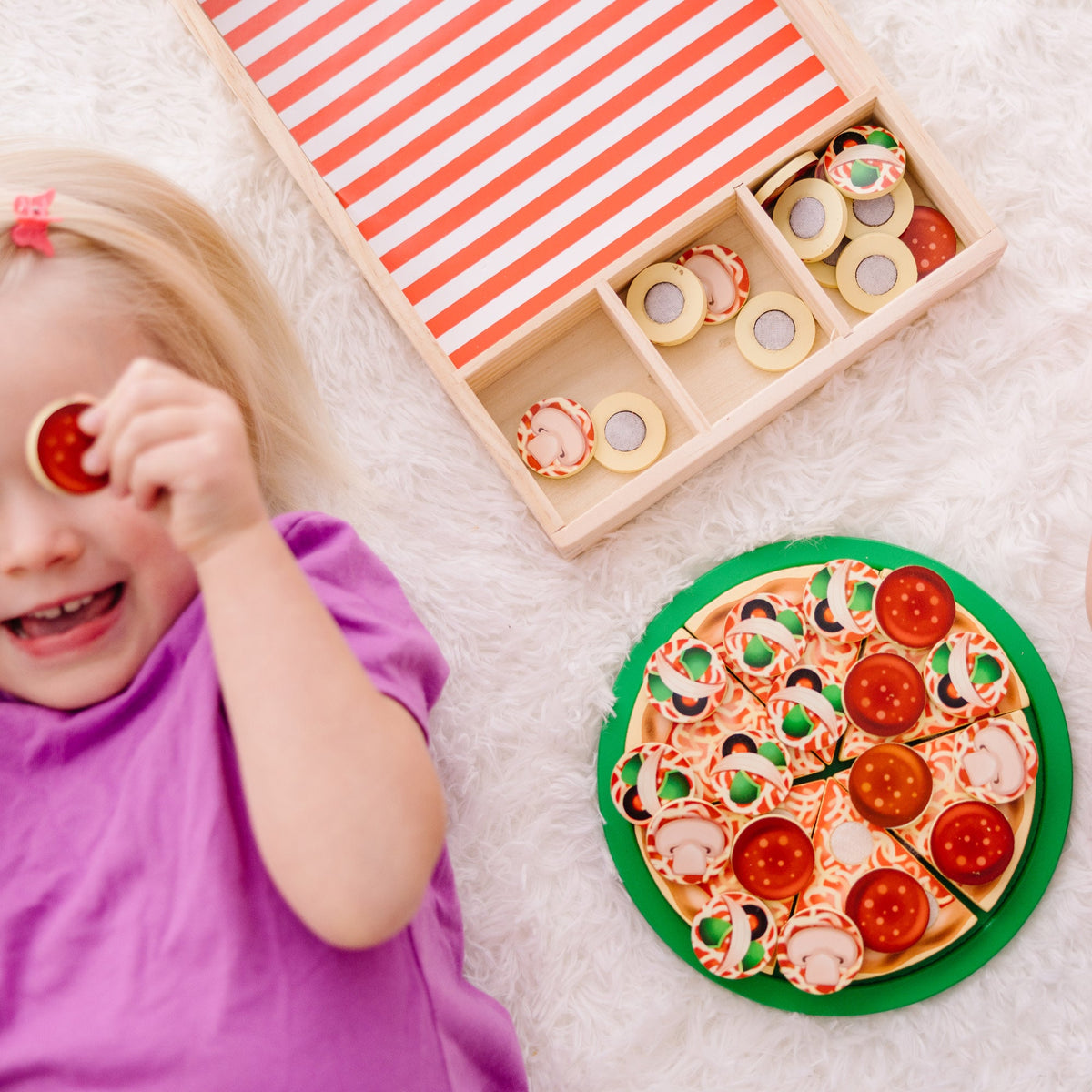 Wooden Pizza Party Play Set