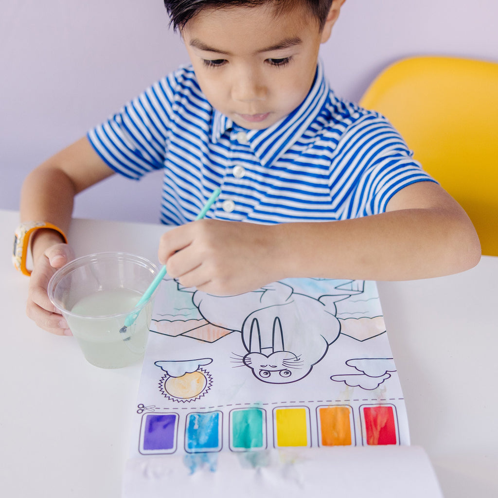 Paint With Water Activity Book - Ocean