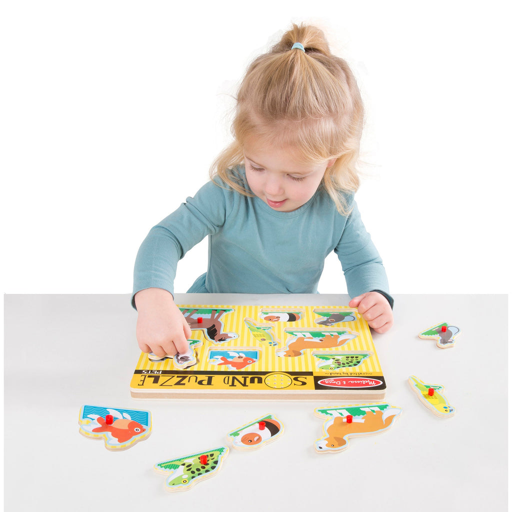 Pets Sound Puzzle - 8 Pieces