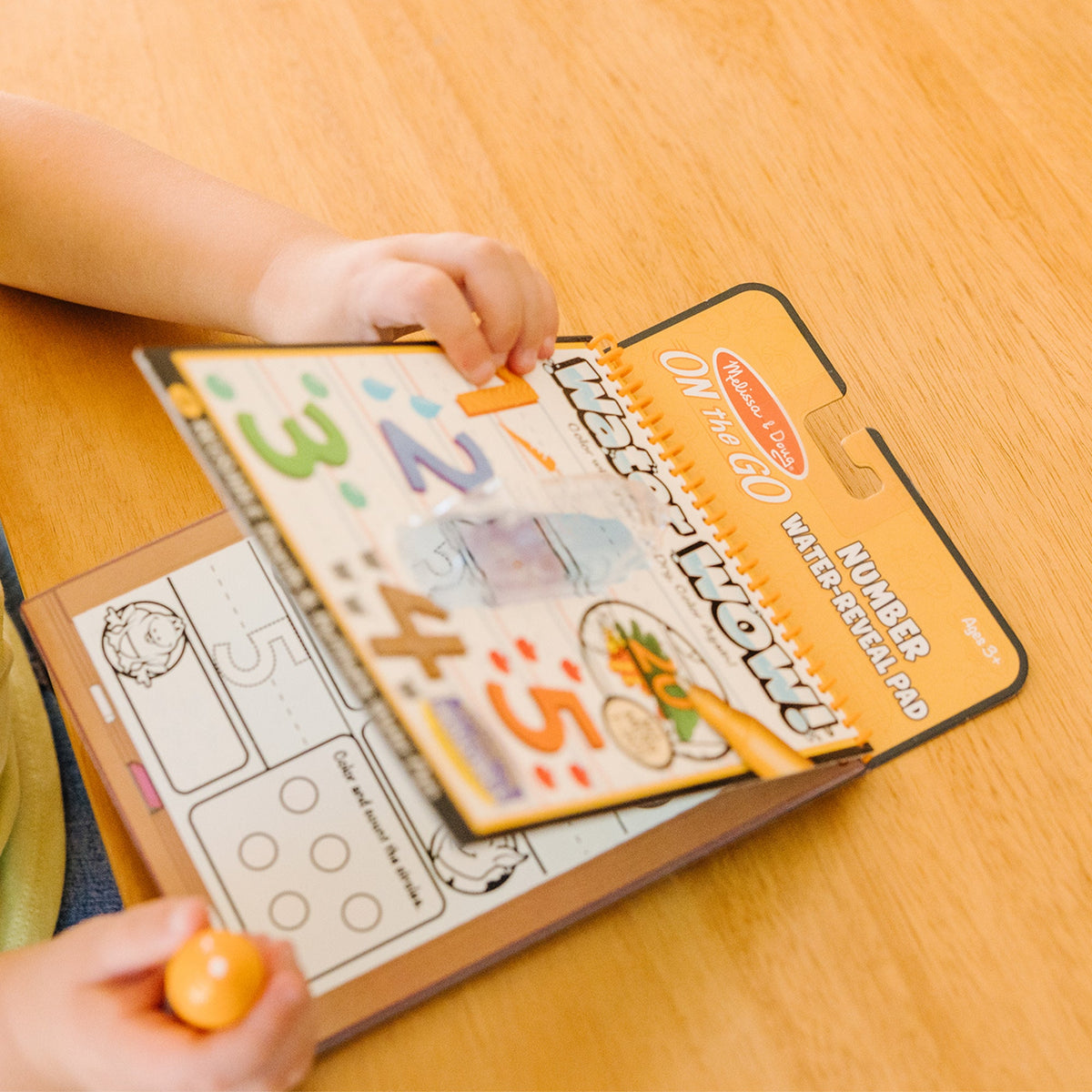 Water Wow! Water-Reveal Activity Pad - Numbers