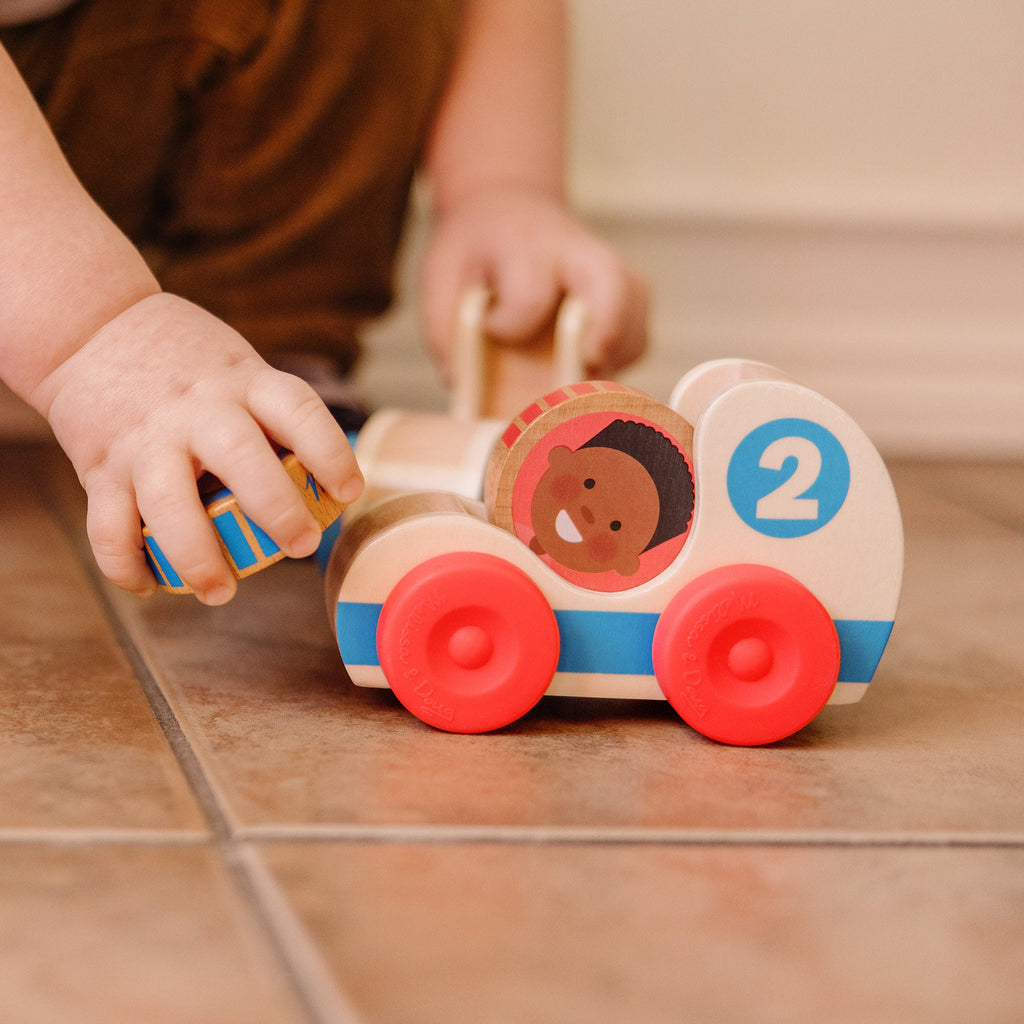 GO Tots Wooden Race Cars