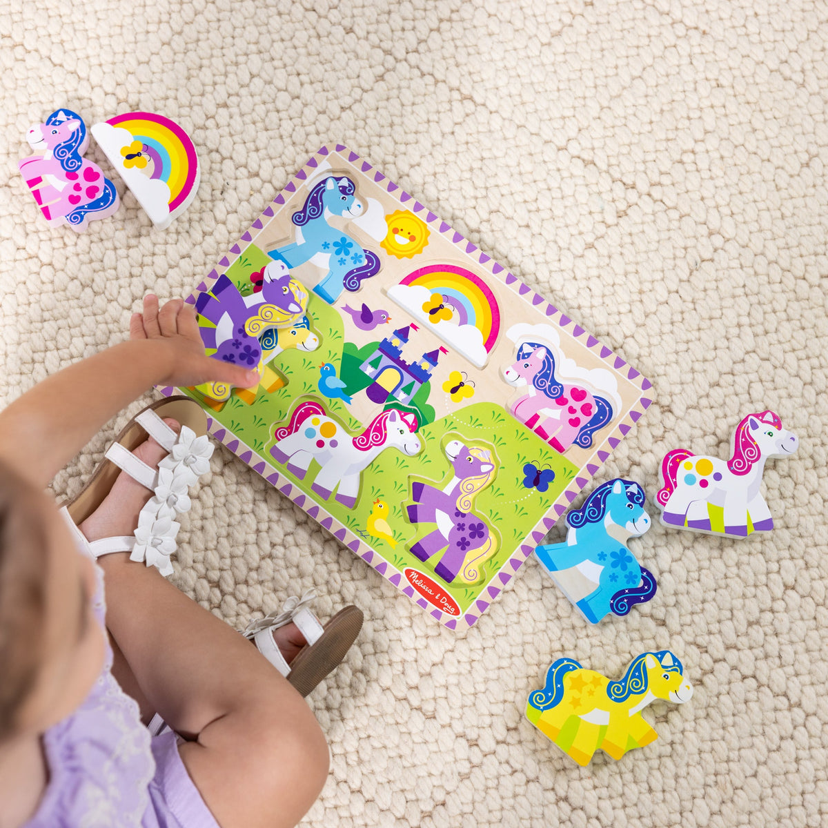 Unicorn Chunky Puzzle – 6 Pieces