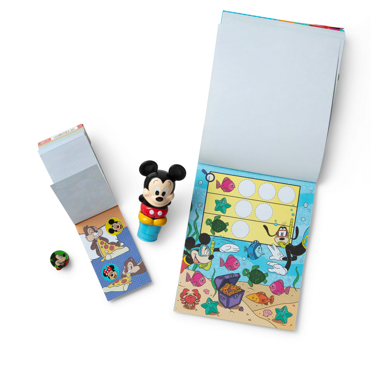 Sticker WOW!™ Disney Mickey Mouse Bundle: Activity Pad & Sticker Stamper + Mini Activity Pad and 200 Refill Stickers