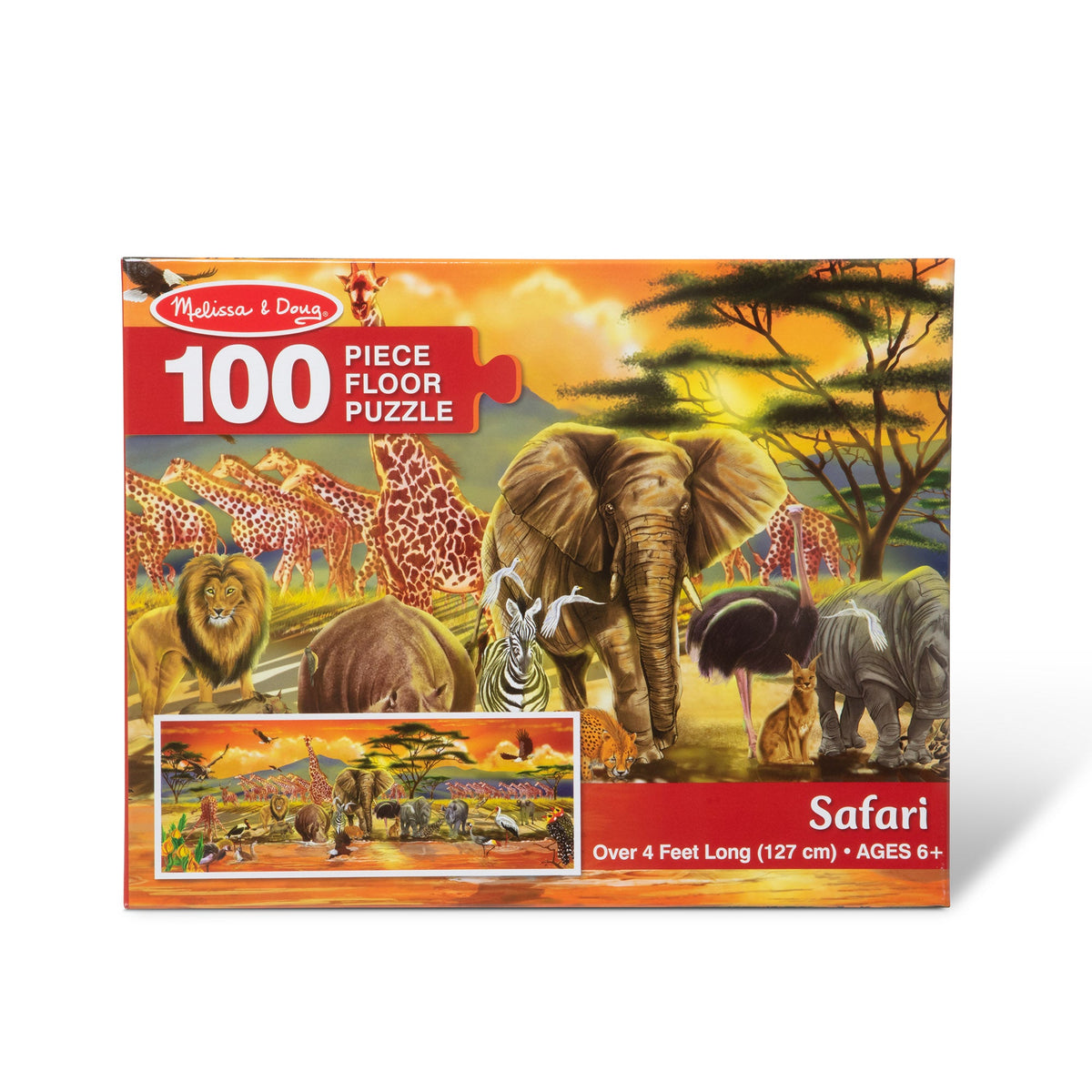 Safari Floor Puzzle - 100 Pieces