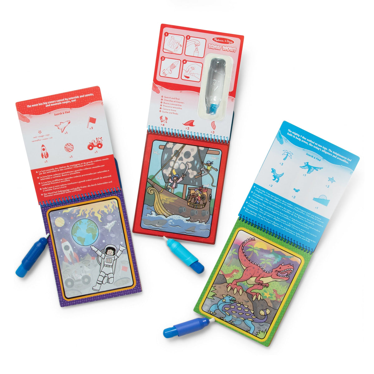 Water WOW! 3-Pack – Dinosaur, Adventure, Space