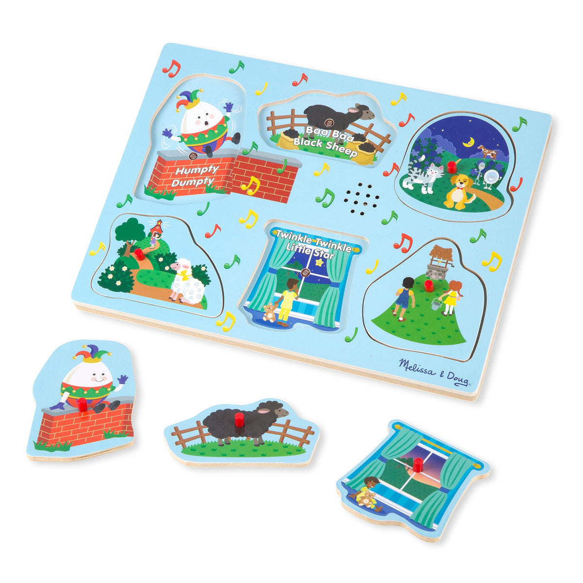 Nursery Rhymes 2 Sound Puzzle - 6 PIeces
