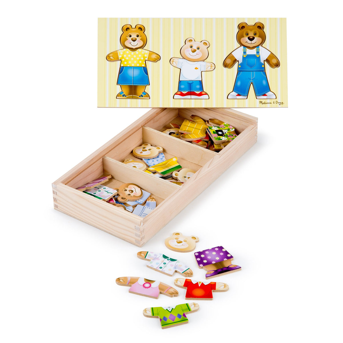 Bear Family Dress-Up Puzzle - 45 Pieces
