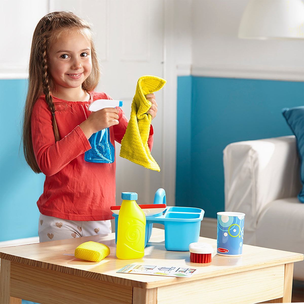 Deluxe Cleaning & Laundry Play Set