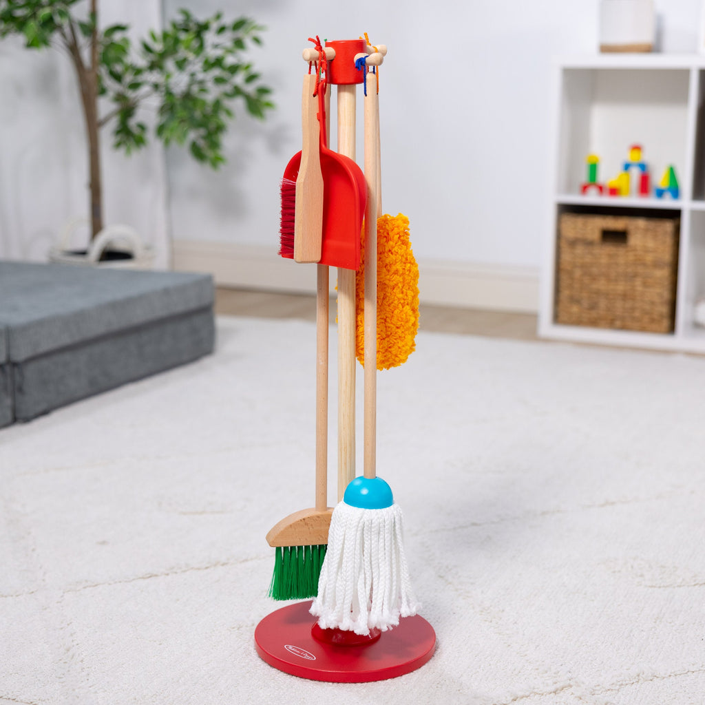 Dust! Sweep! Mop! Cleaning Play Set