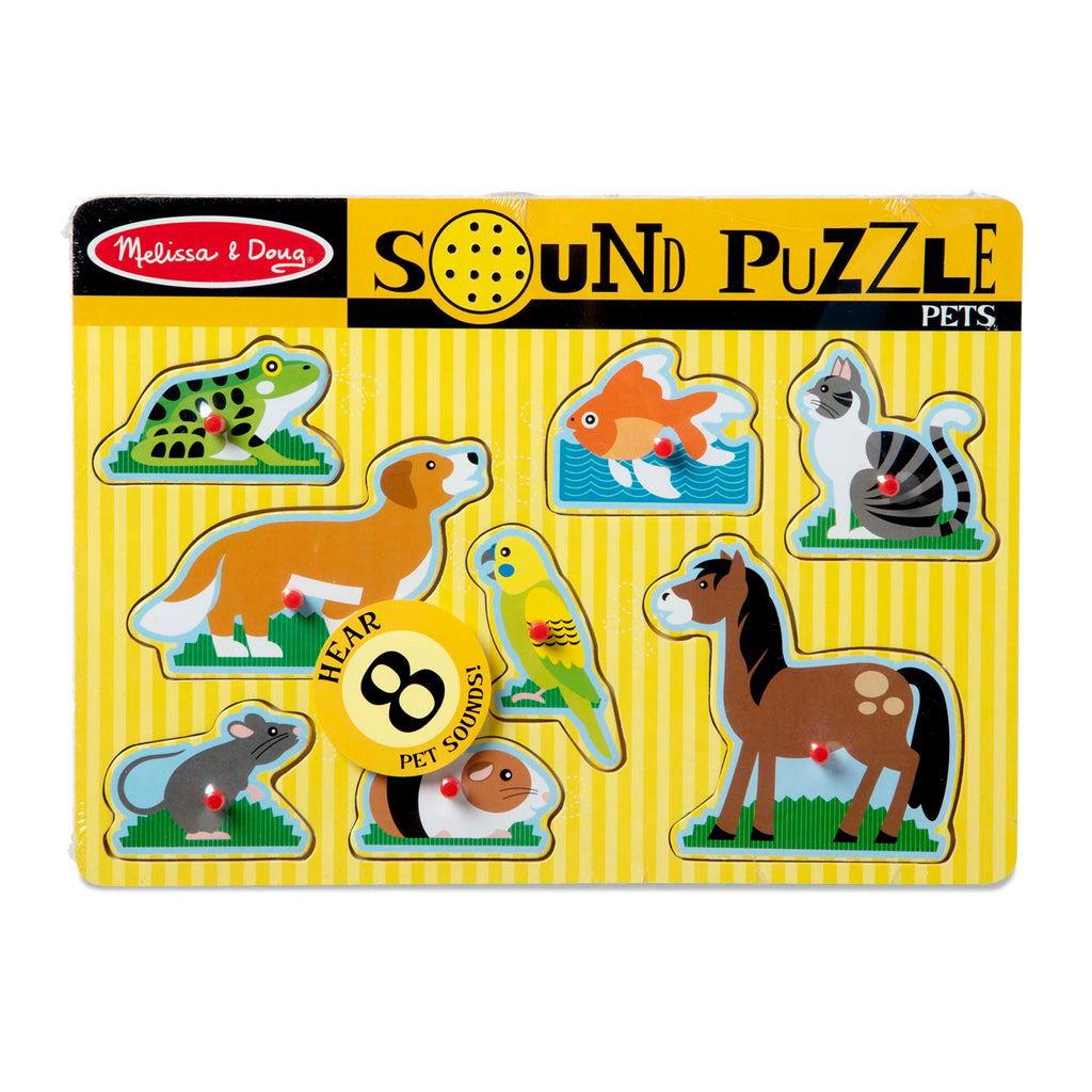 Pets Sound Puzzle - 8 Pieces