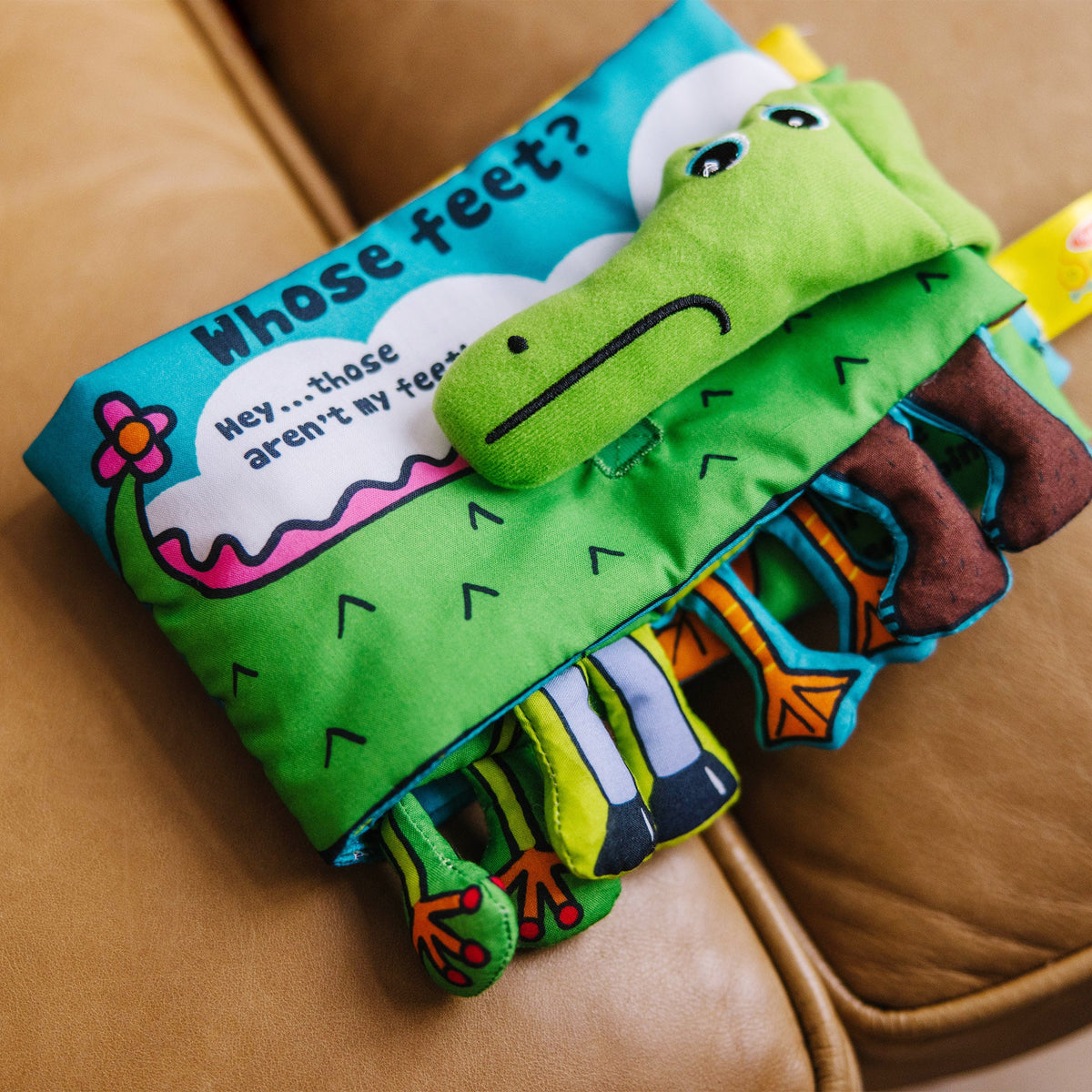 Soft Activity Book - Whose Feet?