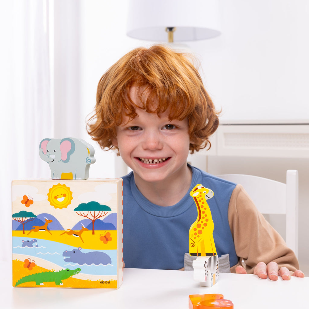 Wooden Animal Matching - Safari