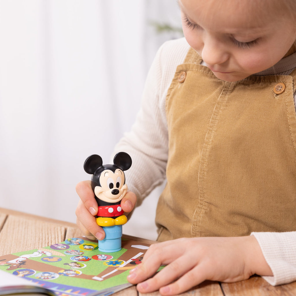 Sticker WOW!™ Disney Mickey Mouse Bundle: Activity Pad & Sticker Stamper + Mini Activity Pad and 200 Refill Stickers