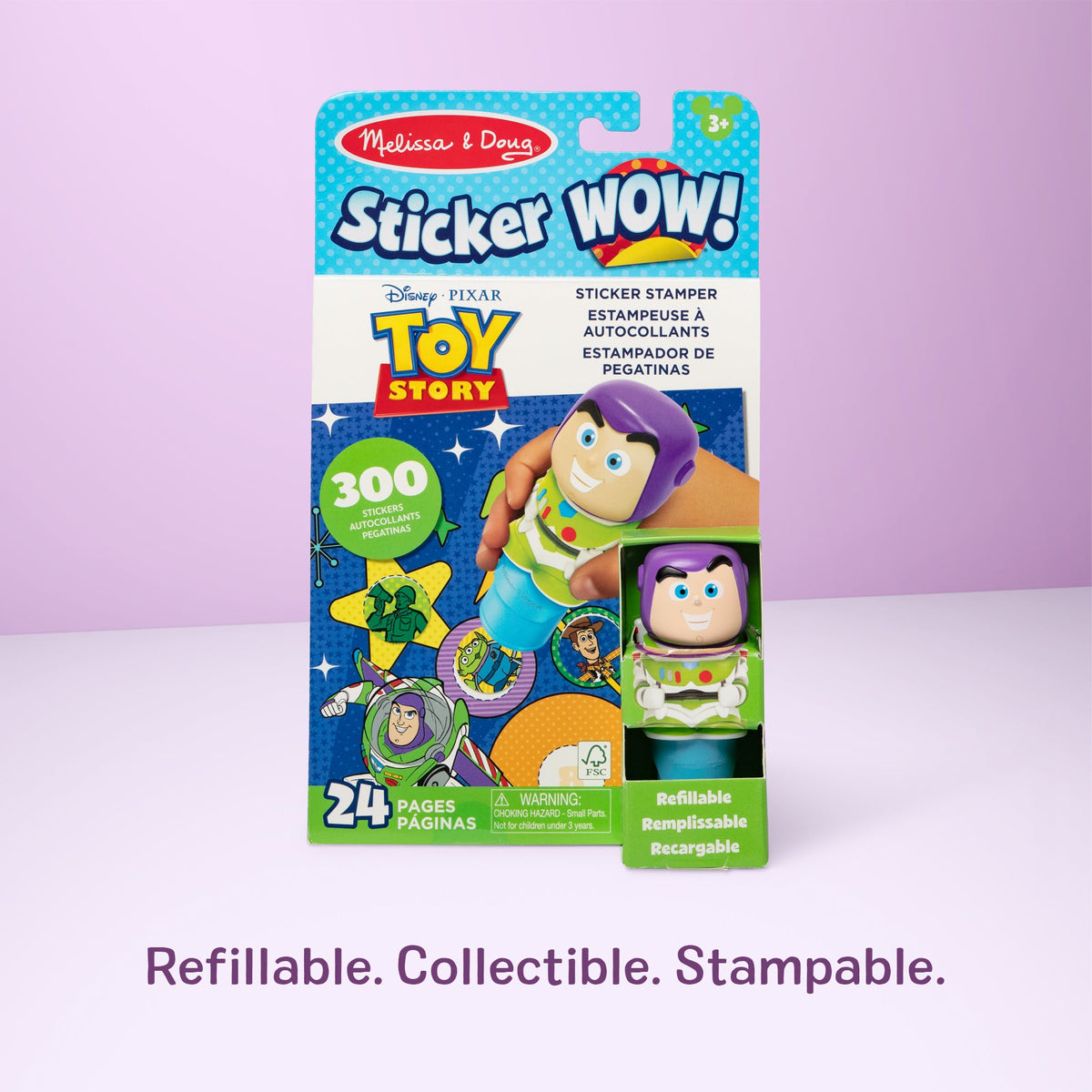 Sticker WOW!™ Activity Pad & Sticker Stamper - Buzz Lightyear
