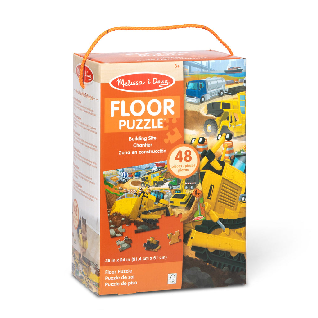 Building Site Floor Puzzle - 48 Pieces
