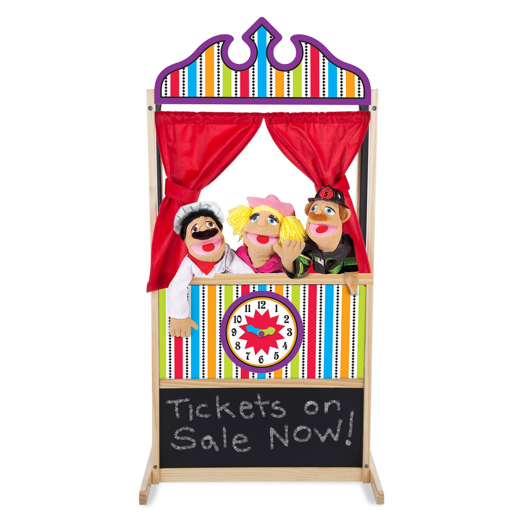 Wooden Deluxe Puppet Theater