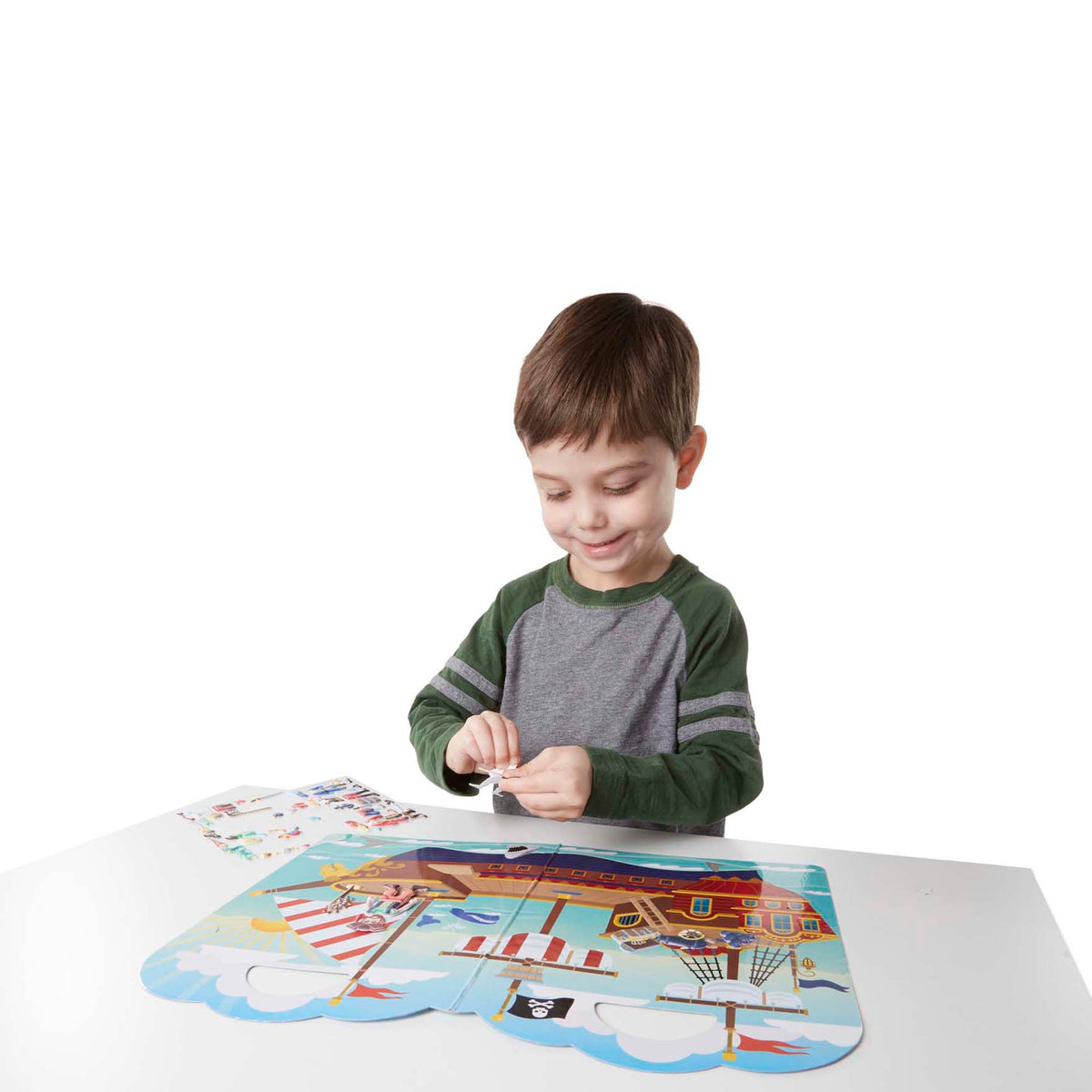 Puffy Sticker Play Set - Pirate