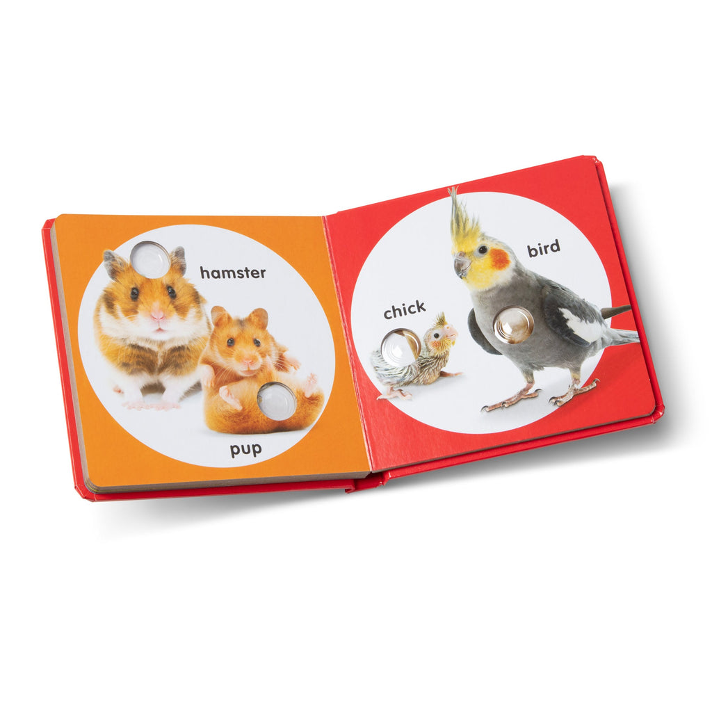 Poke-a-Dot: Pet Families Board Book