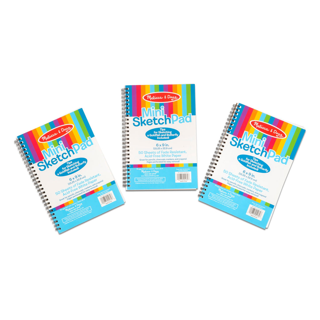 Mini Sketch Pad 3-Pack