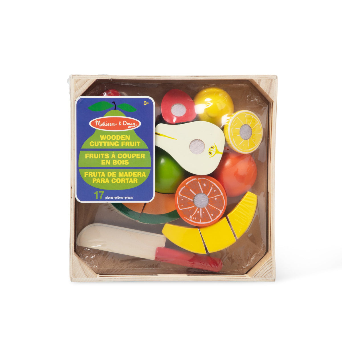 Wooden Cutting Fruit Play Food