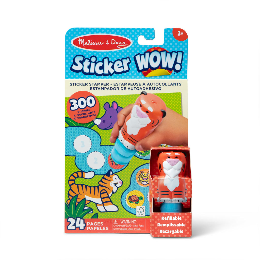 Sticker WOW!™ Activity Pad & Sticker Stamper - Tiger