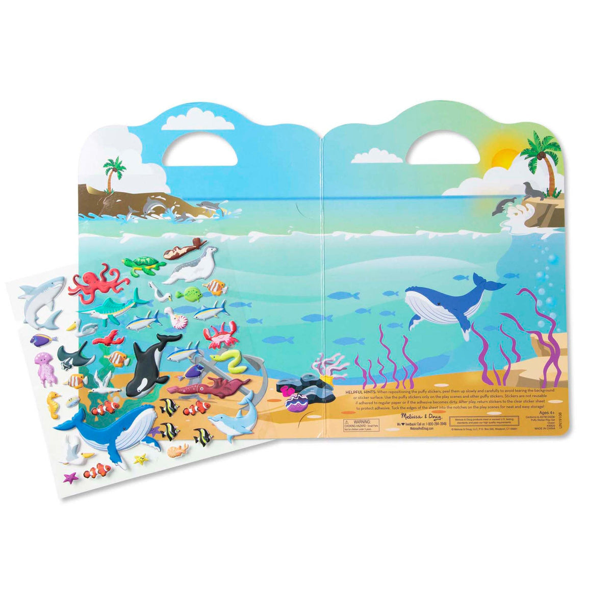 Puffy Sticker Play Set - Ocean
