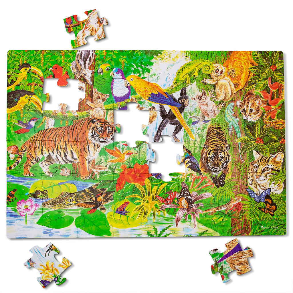 Rainforest Floor Puzzle - 48 Pieces