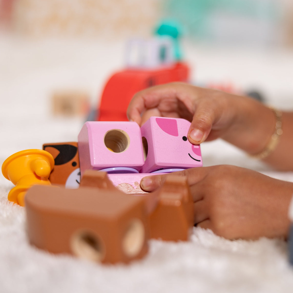 Blockables™ Play Sets Farm and Farm Friends 2-Pack Bundle