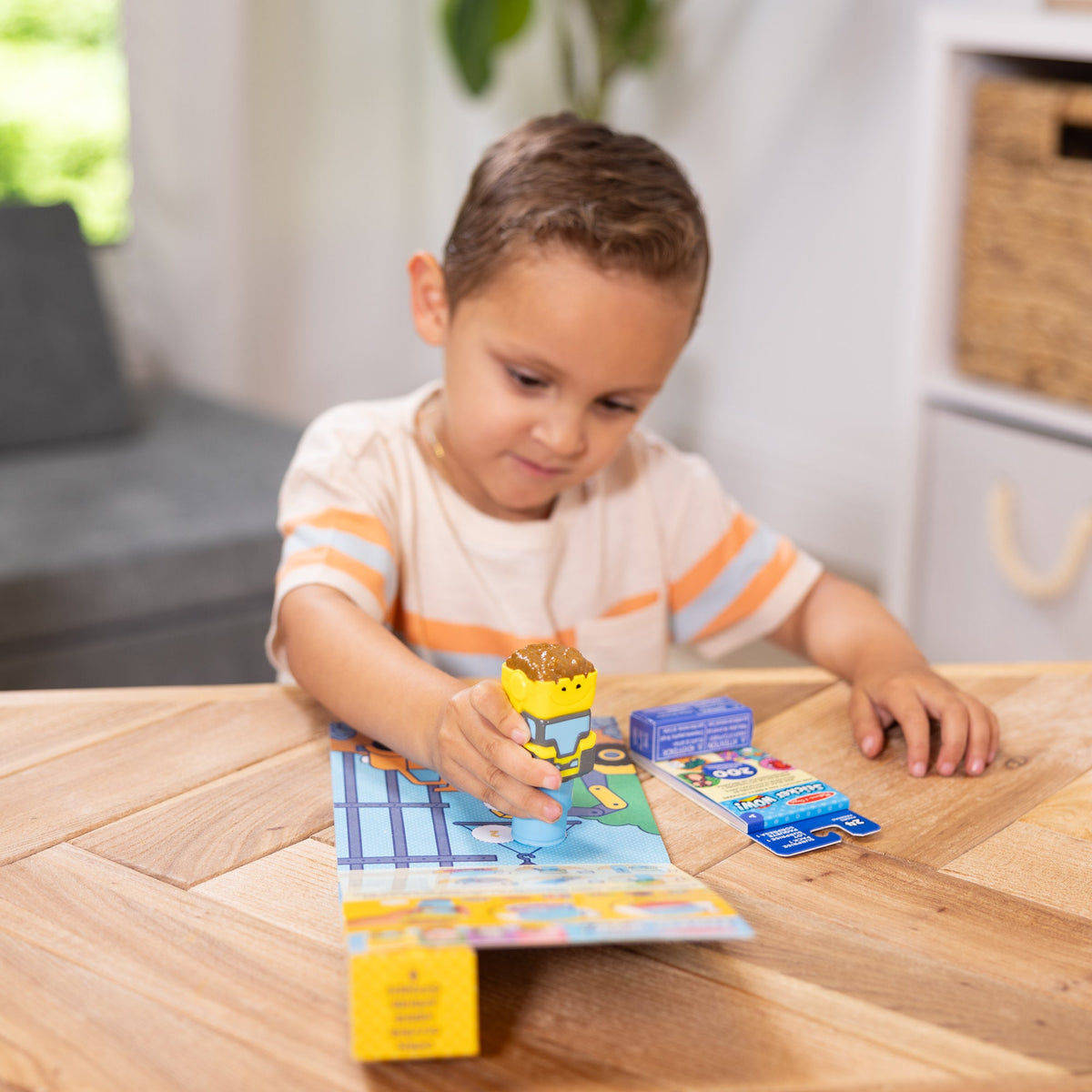 Sticker WOW!™ Activity Pad & Sticker Stamper - Bulldozer