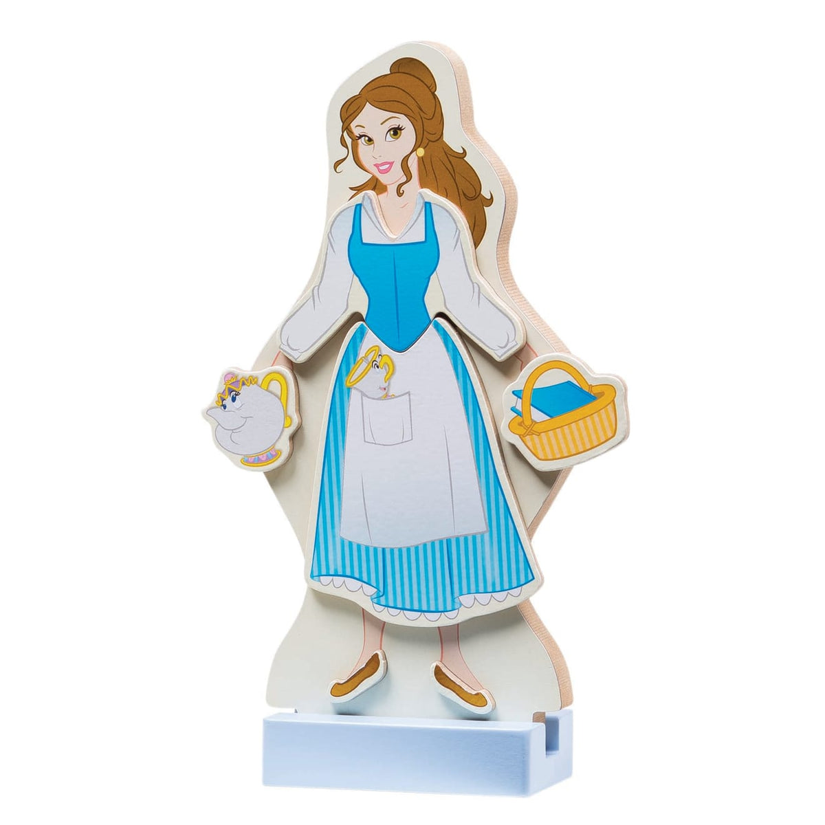 Belle Wooden Magnetic Dress-Up