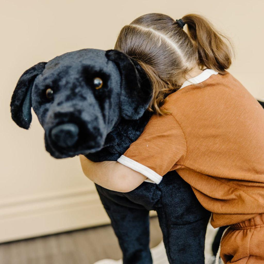 Black Lab Giant Stuffed Animal