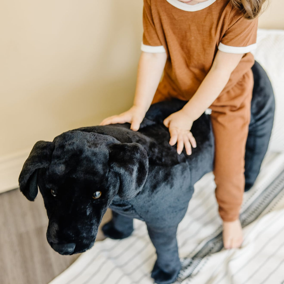 Black Lab Giant Stuffed Animal