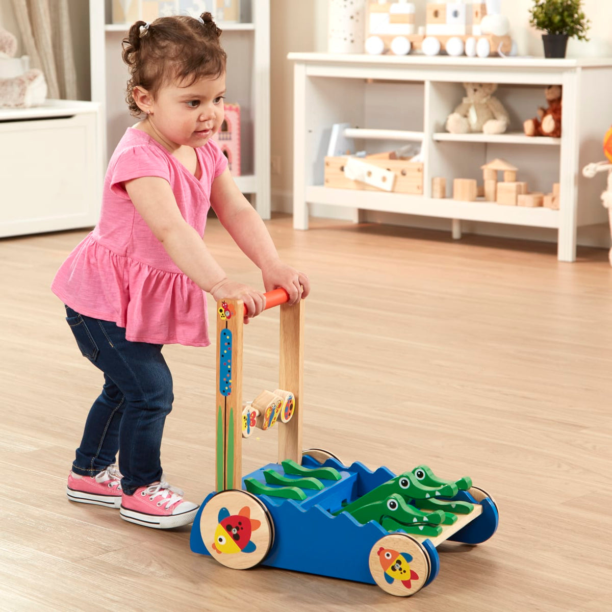 Chomp & Clack Alligator Push Toy