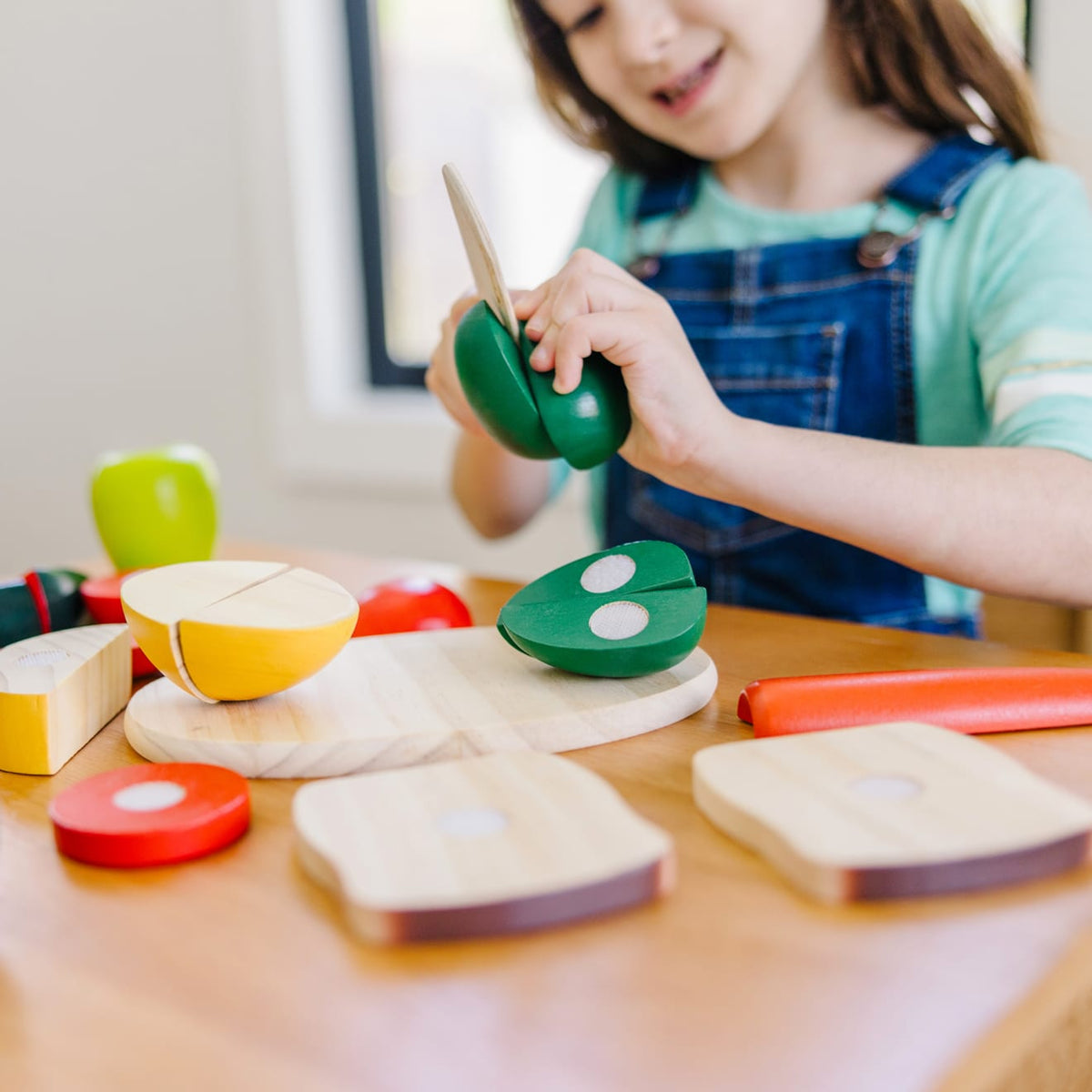 Cutting Food - Wooden Play Food