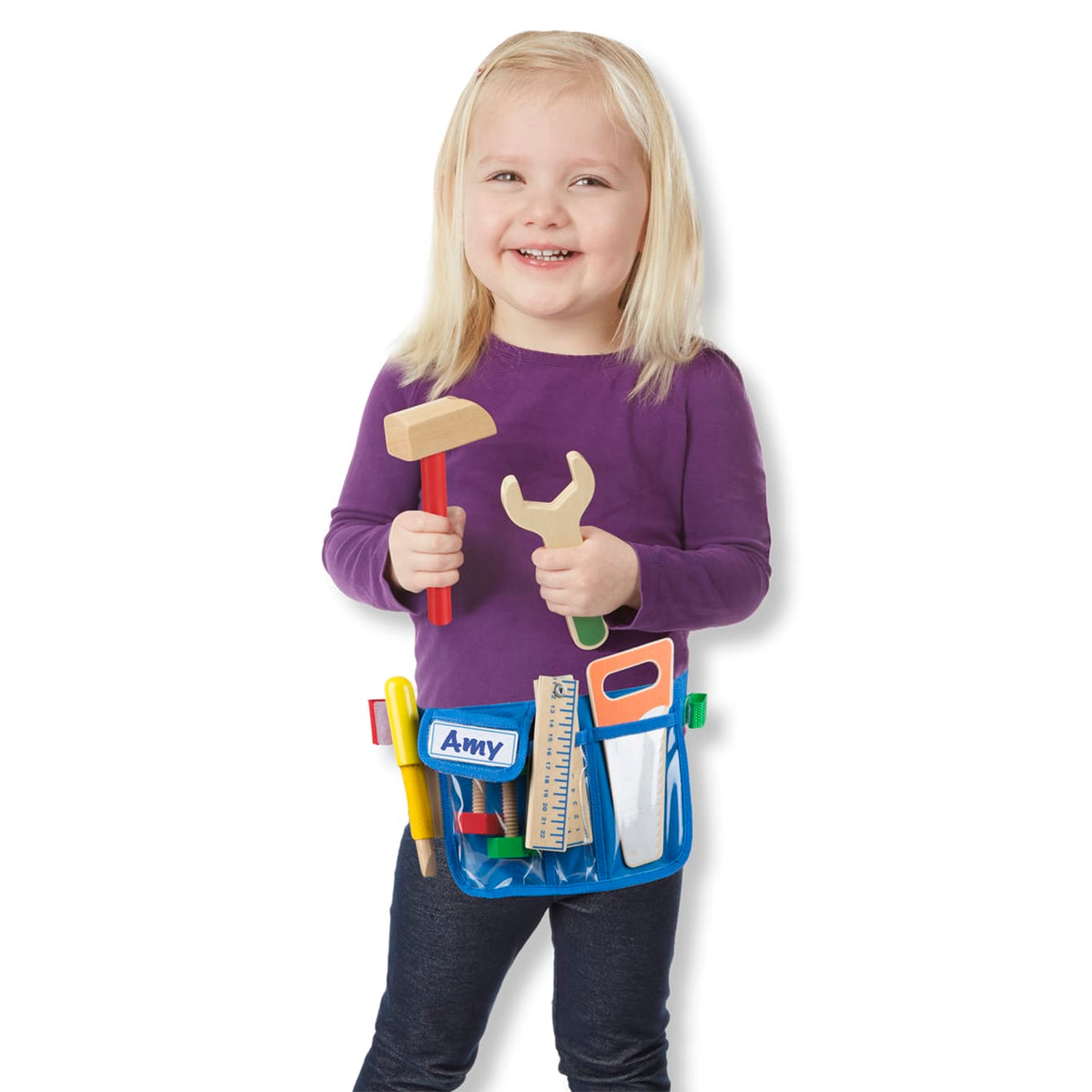 Deluxe Wooden Tool Belt Set
