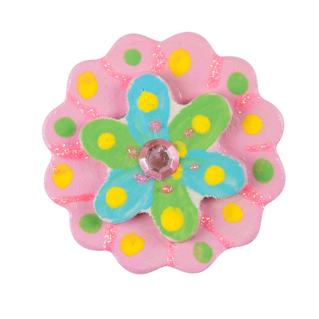 Created by Me! Flower Magnets Wooden Craft Kit