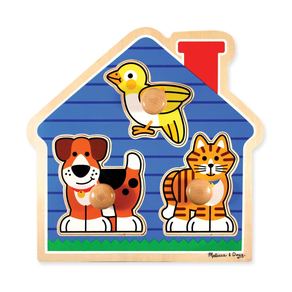 House Pets Jumbo Knob Puzzle - 3 Pieces
