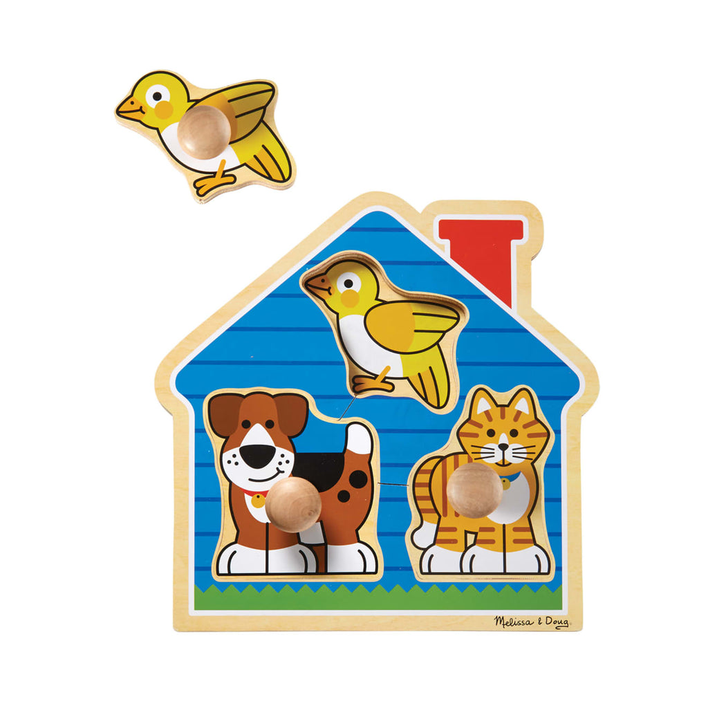 House Pets Jumbo Knob Puzzle - 3 Pieces
